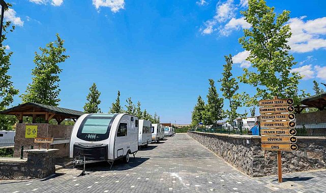 Gaziantep Büyükşehir'den doğa ve konforu buluşturan karavan park