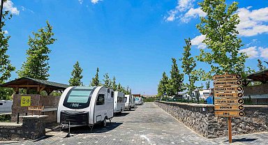 Gaziantep Büyükşehir'den doğa ve konforu buluşturan karavan park