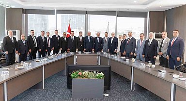 Gaziantep MÜSİAD'dan genel merkeze ziyaret