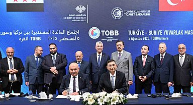 Gaziantep Sanayi Odası ile Halep Sanayi Odası arasında iş birliği protokolü imzalandı