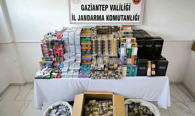 Gaziantep'te 1,5 milyon TL değerinde kaçak sigara ele geçirildi