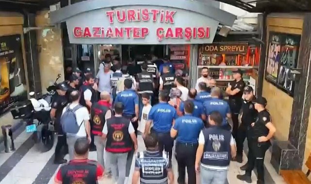 Gaziantep'te 5 milyon TL değerinde elektronik emtia ele geçirildi: 23 gözaltı