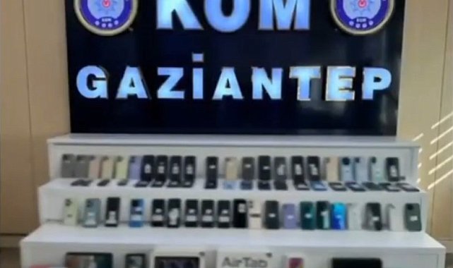 Gaziantep'te cep telefonu kaçakçılarına dev operasyon: 8 gözaltı