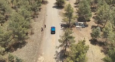 Gaziantep'te jandarmadan orman yangınlarına karşı sıkı denetim