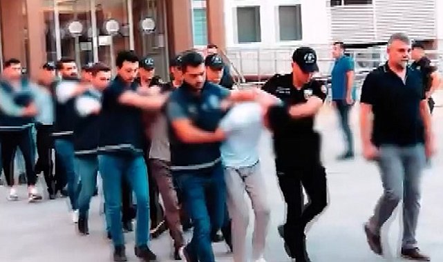 Gaziantep'te tekstil esnafını hedef alan organize örgüt üyesi 6 şahıs tutuklandı