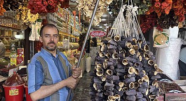 Gaziantep'te yeni mahsul kurutmalıklar tezgahlarda