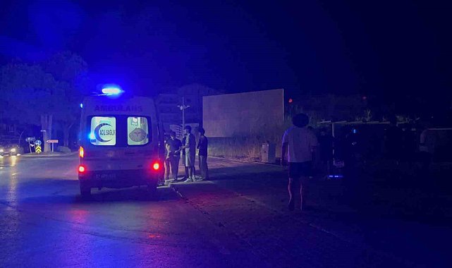 Gazipaşa'da motosiklet devrildi: 2 yaralı