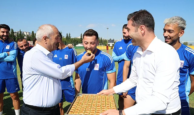 Gebzespor'a Başkan Büyükgöz'den dopingli ziyaret