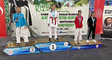 Genç karateciden Bilecik'e uluslararası gurur