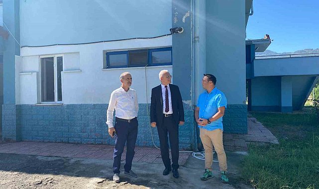 Gençlik ve Spor İl Müdürü Arslantürk spor alanlarını inceledi