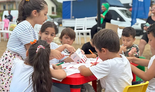 Gezgin Çocuk Atölyesi bu kez Taraklı ve Kocaali'deydi
