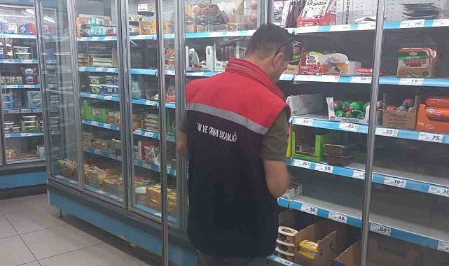 Gıda satışı yapan işyerleri denetlendi