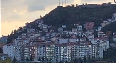 Giresun açıklarında kısa süreli hortum heyecanı yaşandı