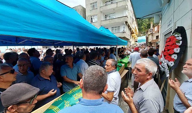 Giresun'daki kazada hayatını kaybeden 4 kişiye son görev