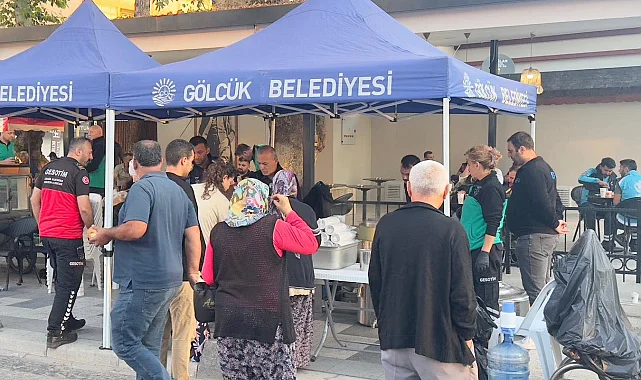 Gölcük Belediyesi Balıkesir halkına desteğe koştu