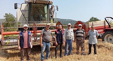 Gölpazarı'nda hasat kontrolleri tüm hızıyla sürüyor