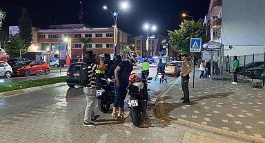 Gönen'de gece denetimleri aralıksız sürüyor