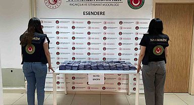 Gümrükler Muhafaza ekipleri 986 milyon lira değerinde uyuşturucu ele geçirdi