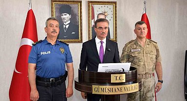 Gümüşhane'de Temmuz ayı asayiş verileri açıklandı