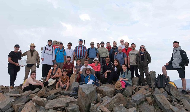 Gümüşhane'nin zirvesinde "Ormanları Koru" mesajı
