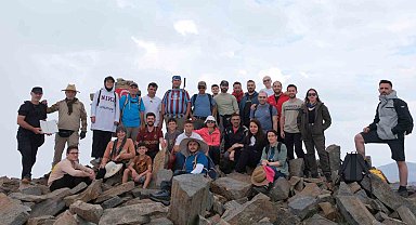 Gümüşhane'nin zirvesinde "Ormanları Koru" mesajı