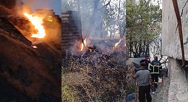 Hakkari'de çıkan yangınlara zamanında müdahale