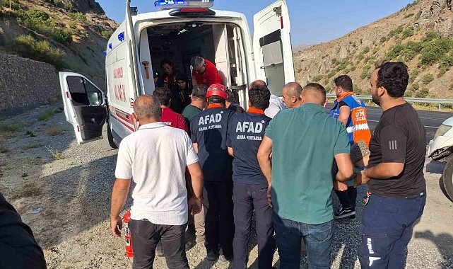 Hakkari'de trafik kazası: 1 yaralı