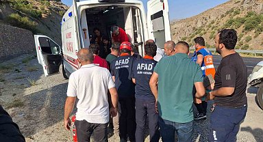 Hakkari'de trafik kazası: 1 yaralı
