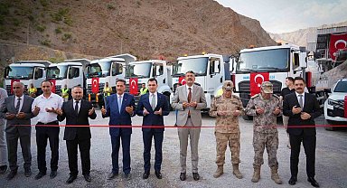 Hakkâri'ye 93 milyonluk araç takviyesi