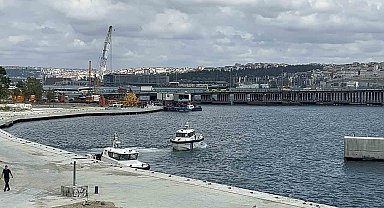 Haliç Metro Köprüsünden denize atlayan adamın cansız bedeni çıkarıldı