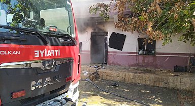 Haliliye'de müstakil evde yangın