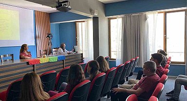 Hastane personeline hijyen ve güvenlik eğitimi verildi
