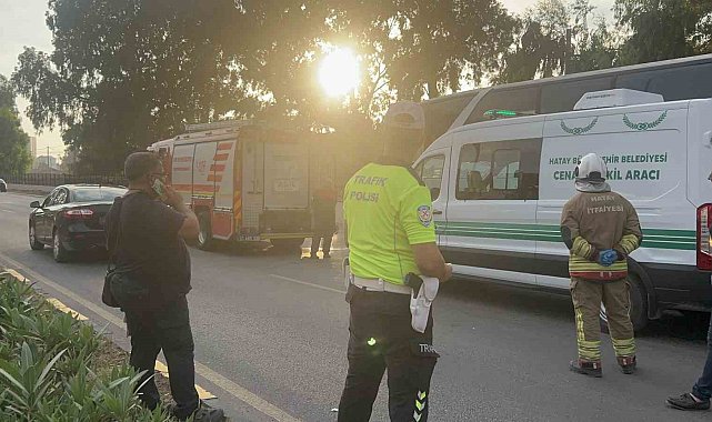 Hatay'da feci kaza: 1 ölü, 1 yaralı