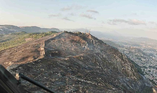 Hatay'da orman yangını kontrol altına alındı