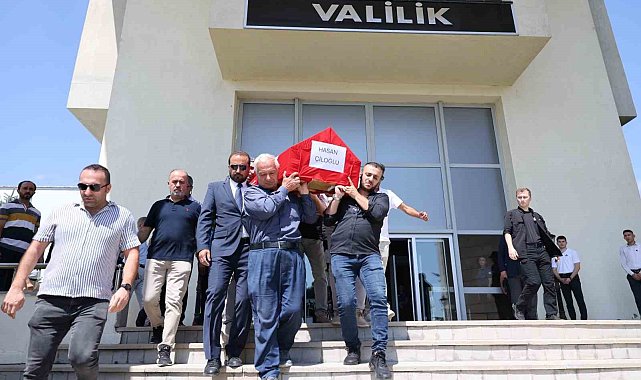 Hayatını kaybeden Yazı İşleri Müdürü için Valilik'te tören düzenlendi