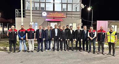 Hayvan Kontrol ve Denetim İstasyonu'nu incelediler