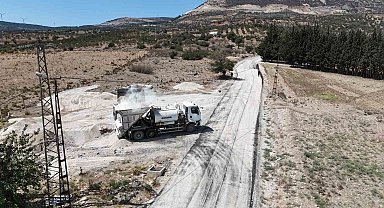 HBB, Çakallı'da 7 km yol yaptı