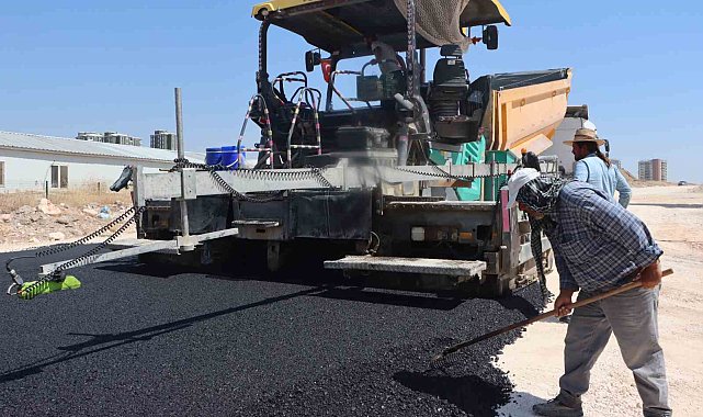 Hızla yapılaşan Karaköprü'de ulaşımı güçleniyor