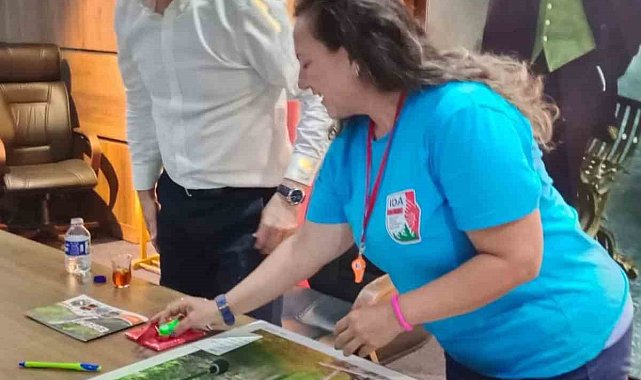 İDA SAR ekibinden Başkan Akın'a ziyaret