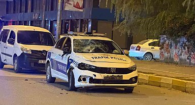 Iğdır'da motosiklet ile polis aracı çarpıştı: 2 ağır yaralı