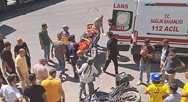 Iğdır'da tır motosiklete çarptı: 1 yaralı