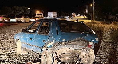 İki otomobilin dahil olduğu trafik kazasında 2 kişi yaralandı