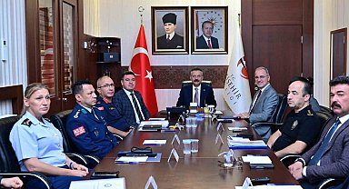 İl Güvenlik ve Asayiş Koordinasyon Toplantısı yapıldı