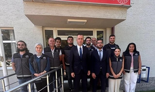 İl Müdürü Çetin Ayvalık, ilçelerde çalışmaları yerinde inceledi