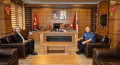 İl Müdürü Yoldaş'tan veda ziyareti