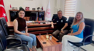 İl Sağlık Müdürü Sili, Cizre İlçe Sağlık Müdürü Karademir ile görüştü
