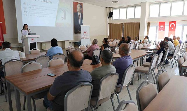İl Tarım ve Orman Müdürlüğü'nde yerinde sigara bırakma danışmanlığı hizmeti