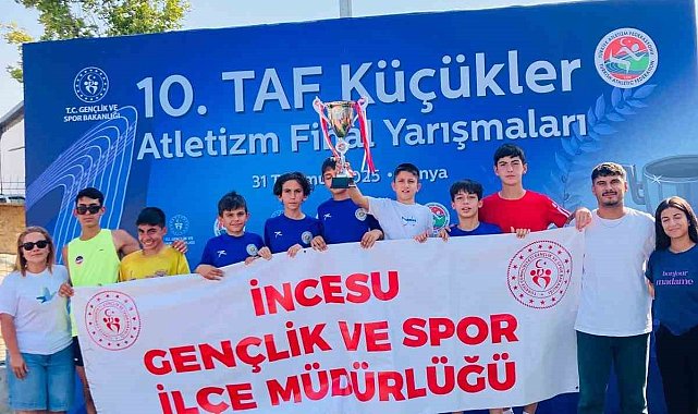 İncesu İlçe Erkek Karması Türkiye Şampiyonu oldu
