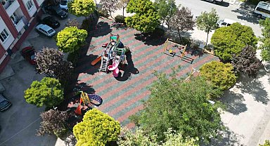 İnegöl'de çocuk parkları daha güvenli