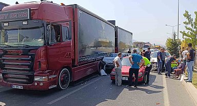 İnegöl'de trafik kazası sonucu 2 kişi yaralandı